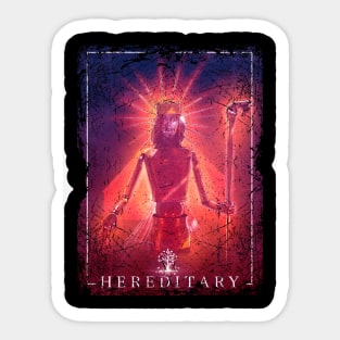 Fear Unleashed Hereditary's Terrifying Tale Sticker